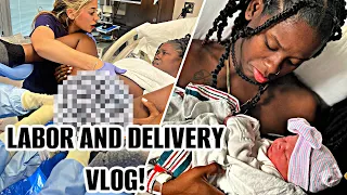 Labor & Delivery Vlog: She's here 💕 Baby #5