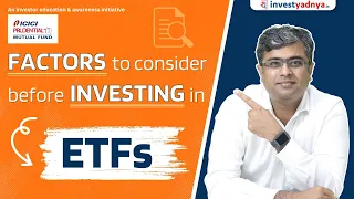 What are some factors to consider before investing in ETFs?
