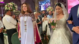 Шикарный выход молодожёнов с Юлией Руцкой под «Аппак суйуу»