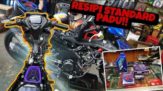 RESIPI BASIC STAGE UNTUK Y16ZR, Y15ZR, RS150R, LC135, RFS150, R18I, SYM VF3i DAN KAPCAI LAIN 🚀🚀🚀