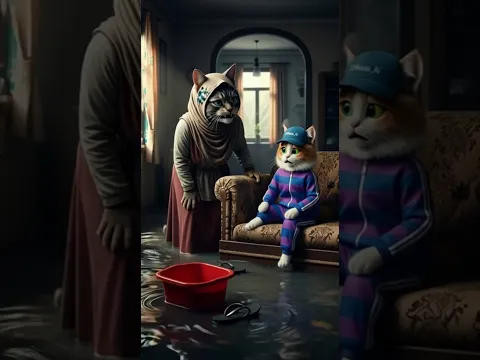لما تقول هصلّح الحنفية بنفسي… البيت غرق 💦😂