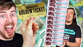 I Bought 100 MrBeast Bars! (I Actually Won!)