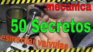como cambiar válvulas de motor )(como esmerilar válvulas
