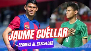 JAUME CUÉLLAR orgullo boliviano 🇧🇴, es nuevo jugador del Barcelona "B"