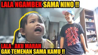 24 JAM JADI BABYSITTER LALA ‼ NINO BIKIN LALA NGAMBEK ‼