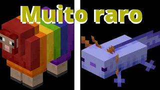 como conseguir mobs raros no minecraft