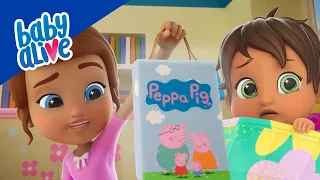 Bolso Cambiador para los Bebés 🌈 Muñecos Baby Alive en Español 👶🏼 Video Para Niños 💕