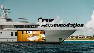 Inside Yacht Bella's Crew Accommodation | 09 Crew