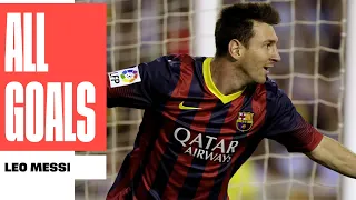 TODOS los GOLES de LEO MESSI en LALIGA