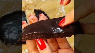 GOOEY CHOCOLATE 😋 #30DaysChocolateChallenge Day 3 #shorts