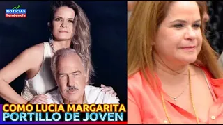 COMO LUCIA MARGARITA PORTILLO DE JOVEN #andresgarcia #margaritapotrillo