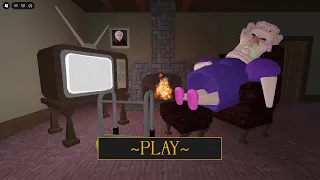 GRANNY (SCARY OBBY)! Obby Roblox Gameplay Walkthrough