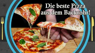 Die BESTE Pizza für zu Hause! Pizza selber machen.