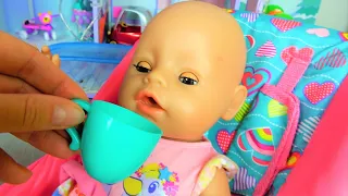 Baby Born waiting for friends