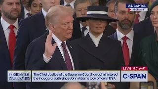 Donald Trump 2025 Presidential Inauguration Ceremony