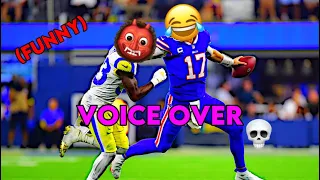 FUNNIEST NFL VOICE OVER * Sped Up * | Compilation | 🤣👹e