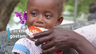 Alimento terapêutico pronto para uso salva vida de crianças com desnutrição grave