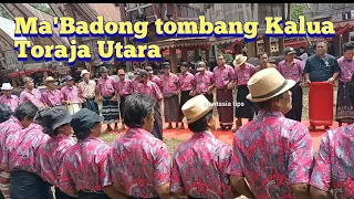 Meriah! Ma'Badong paling unik di Toraja I Pemakaman Ne'Nober dan Ne'Citra di Tombang Kalua La'bo