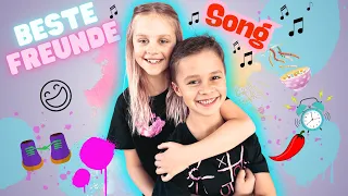 🎤 Song "Beste Freunde" von Lia und Luca! #kinder #kindermusik #tanzen #prank #streiche #partymusik