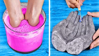 Kerajinan Semen dan Gipsum DIY serta Tutorial Dekorasi Rumah