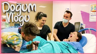 ELA'NIN DOĞUM VLOGU (CANLI DOĞUM ANI)