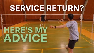 The Best Way to Return Every Serve in Badminton (Singles AND Doubles)