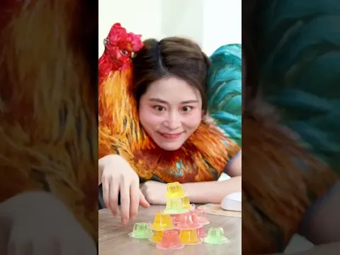 Have you ever eaten a Super Giant Fruit Jelly? #Shorts | Ms Yeah