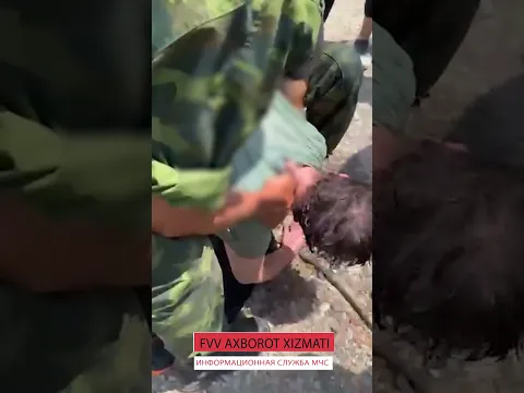 FVV qutqaruvchilari inson hayotini saqlab qoldi