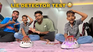 Lie Detector Test with Zeeshan 😳 Zeeshan Rone Laga 😭