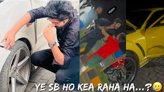 City and Rx8 got into an accident😭 || Saturday Night Fight again......!😡