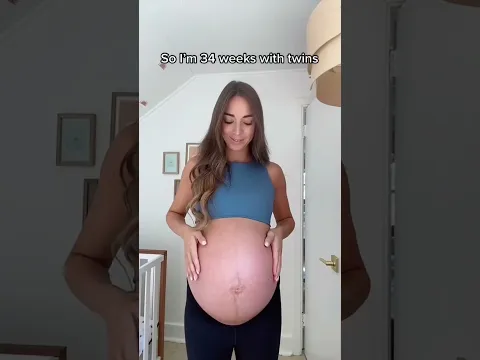 34 weeks pregnant with TWINS!