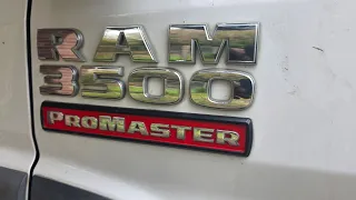 ALTERNATOR REPLACEMENT  2016 RAM PROMASTER 3500