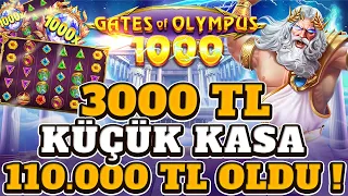 GATES OF OLYMPUS 1000 TÜRKÇE ⚡ 2400 TL KÜÇÜK KASA NASIL 110.000TL OLUR🔥#gatesofolympus1000