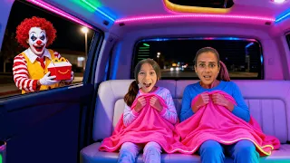 NÃO PEÇA MC DONALD’S ÀS 3 DA MANHÃ NO CARRO… O PALHAÇO APARECEU?! 🤡🍔 Webserie Completa!