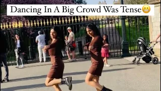 Windsor Vlog | Scary Experience | Making Videos In A Crowd | TeamVleenam | Dance | #Vlog #Twins |