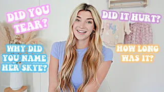 Labor and Delivery Q & A! (My Birth story)