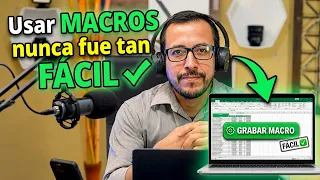 ⭐️ ¿Cómo usar MACROS en EXCEL? 😱 más fácil IMPOSIBLE 😱