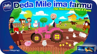 Deda Mile ima farmu 🎵 Najlepša dečija pesma 🌈 Old MacDonald Serbian by Nykk Deetronic