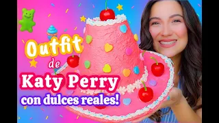 Outfit de KATY PERRY con DULCES REALES! 😱✨