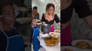 Almoço para meus filhos