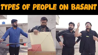 Types Of People On Basant | DablewTee | WT | Basant 2025