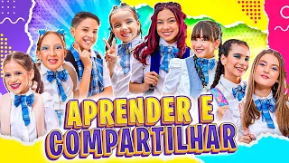 Aprender e Compartilhar | Clipe Oficial (feat Mc Divertida, Jéssica Sousa e Henrique) Julinha e Manu
