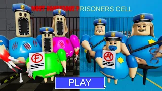 BARRY.EXE VS POCICE BARRY`S PRISON RUN - #Roblox#Shorts