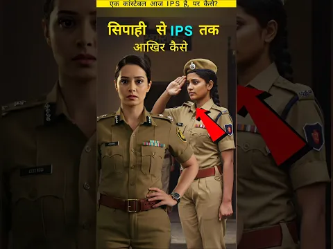 एक Constable आज IPS है, आखिर कैसे😱 #ips #shorts
