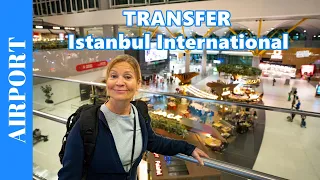 TRANSFER AT ISTANBUL Airport - Transit walk to international connection flight