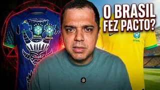 A NOVA CAMISA DO BRASIL ESCONDE ALGO MUITO ESTRANHO! JAMAIS USE!