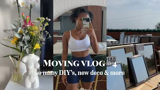 MOVING VLOG #4: so many DIY projects, new furniture & deco, hauls etc. | Simply Sni