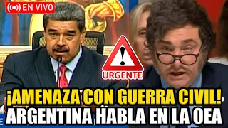 🔴VOTA LA OEA EN VIVO POR EL FRAUDE EN VENEZUELA | BREAK POINT