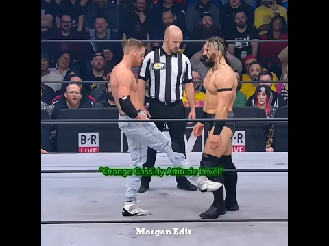 Orange Cassidy Attitude and destroy ☠️😱 | #wwe #shorts #orangecassidy