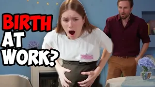 Birth at WORK to Save My JOB!